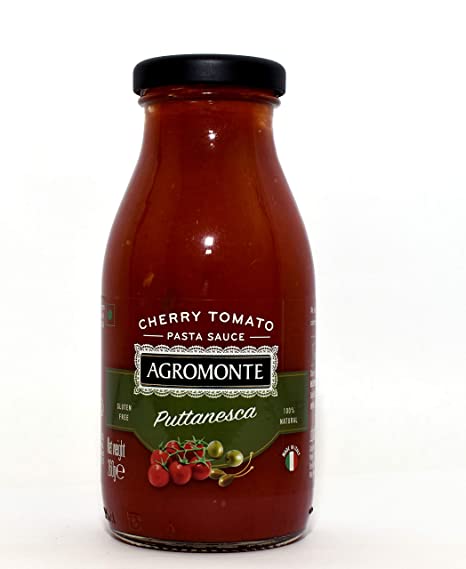 Agromonte Cherry Tomato Pasta Sauce Puttanesca