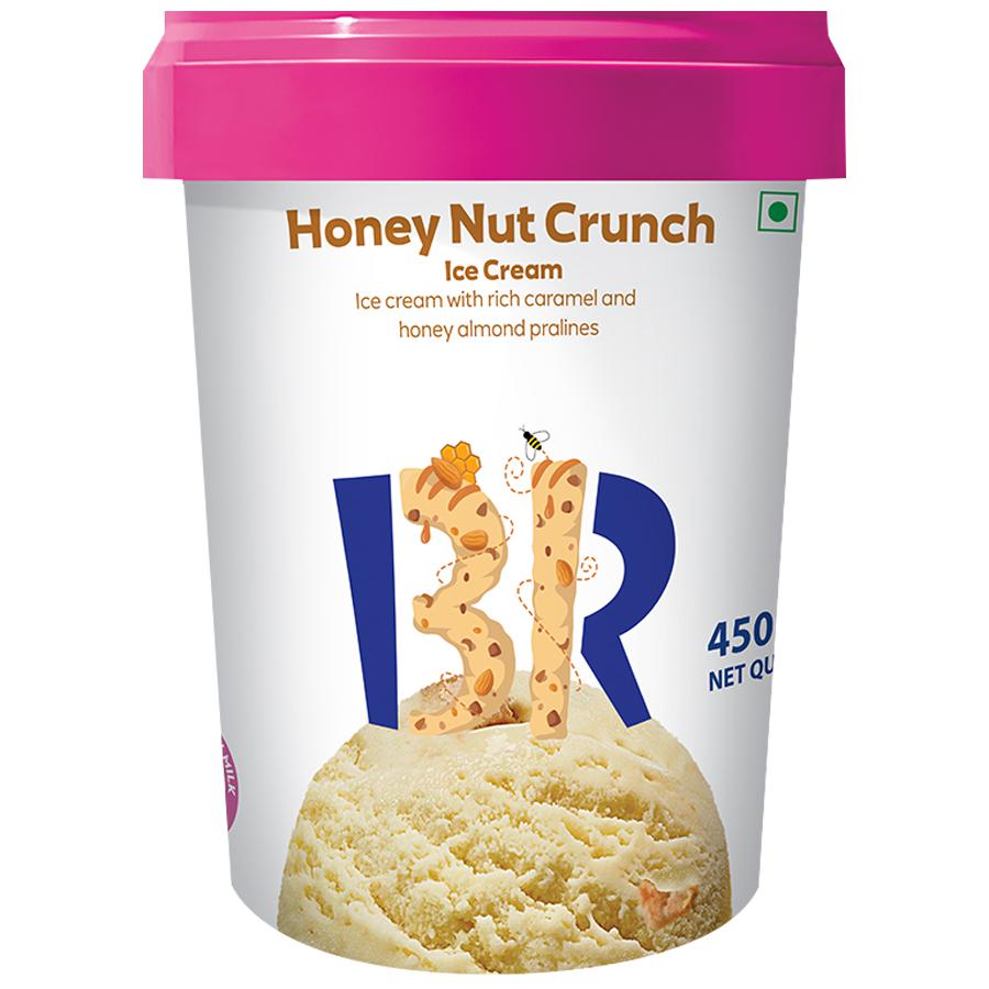 Baskin Robbins Honey Nut Crunch Ice Cream