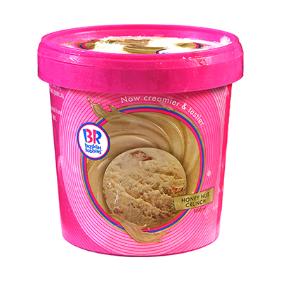 Baskin Robbins Honey Nut Crunch